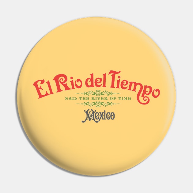 El Rio del Tiempo Vintage Pin by BurningSettlersCabin