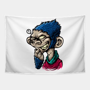 Monkey think Tapestry