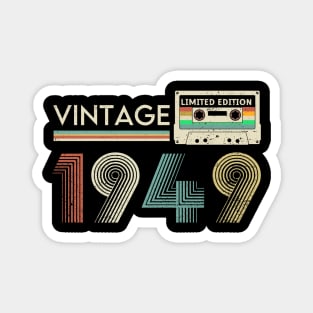 Vintage 1949 Limited Cassette Magnet