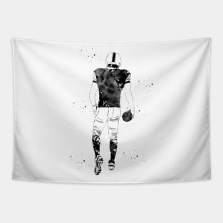 American Football Player Tapestry