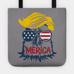 Donald Trump Eagle Merica Tote