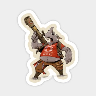 TMNT Rocksteady Magnet