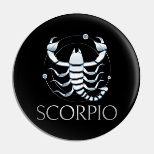 Scorpio Zodiac Sign Pin