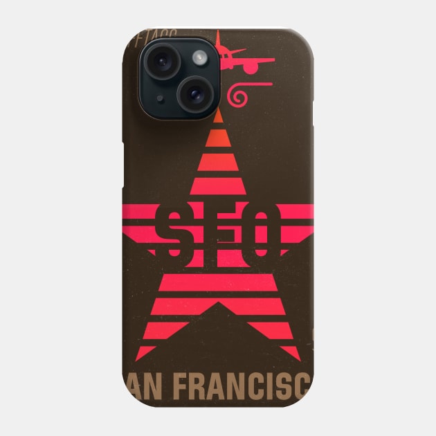 SFO airport Phone Case by Woohoo