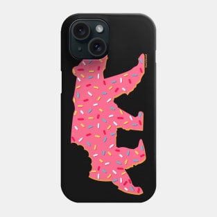 Animal Cracker Frosted Gay Bear with Sprinkles and a Bite | BearlyBrand Phone Case