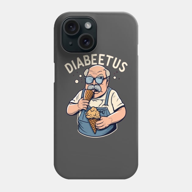 Diabeetus Phone Case by Jason's Finery