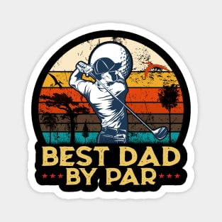 Best Dad by Par - Golf Magnet