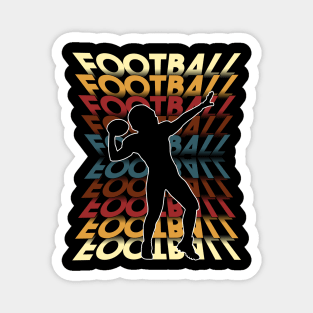 Football Fall Colors design Magnet