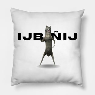 ijbiñij wolf dancing meme 3d animation Pillow