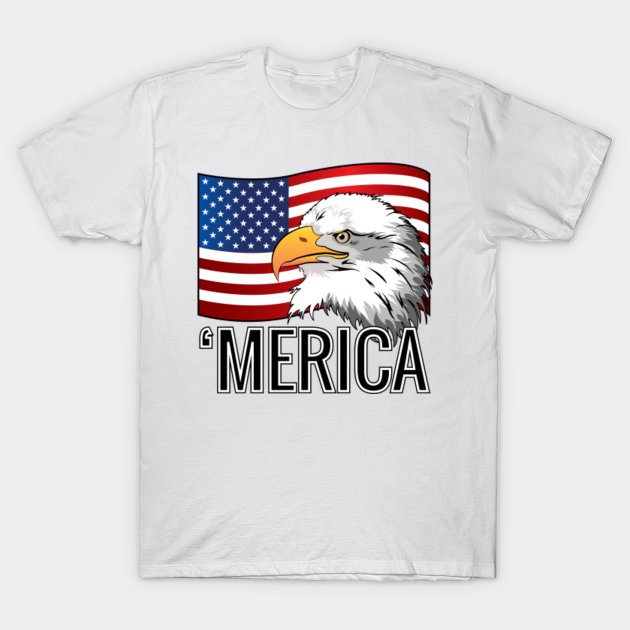 american flag eagle shirt