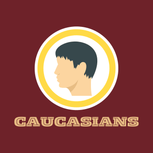 Caucasian Football Team T-Shirt