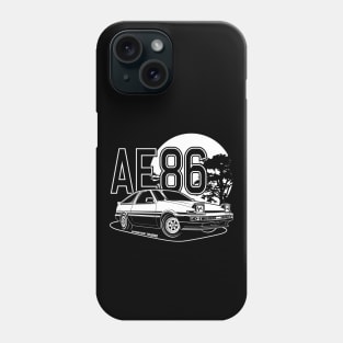 AE86 TRUENO (White Print) Phone Case