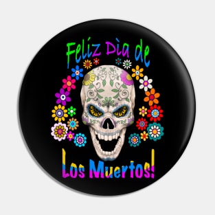 Dia de Los muertos Pin