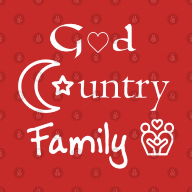 God, Country, Family by Halal Pilot
