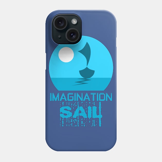 imagination sail Phone Case by taniplusshop