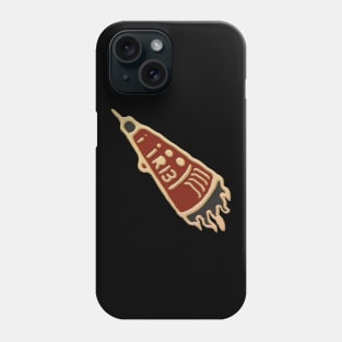 Vintage Red Rocket Up USA Phone Case