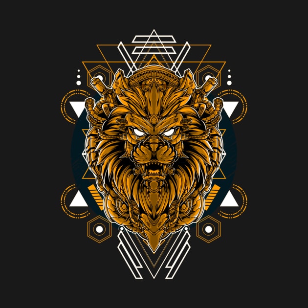 Golden Lion / Urban Streetwear / Lion by Redboy