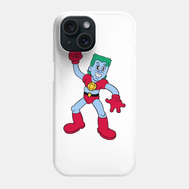 Captain Planet (transparent) Phone Case by Kevcraven