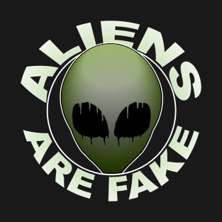 Fake Aliens (Green) T-Shirt