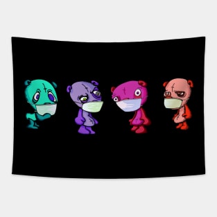 virus bears Tapestry