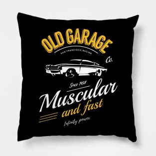 Muscle Car Pillow