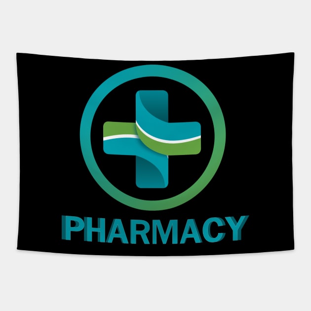 PHARMACY Tapestry by DELL DESING