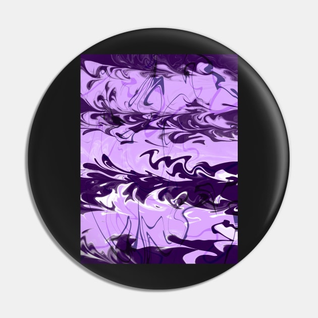 Purple Haze Pin by Hellbender Creations