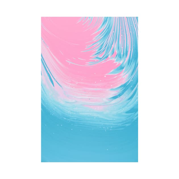 Pink & Blue Painting by NewburyBoutique