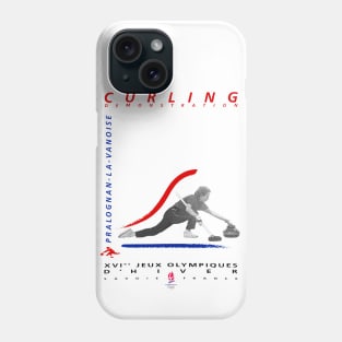 Curling Demo (Winter 1992) Phone Case