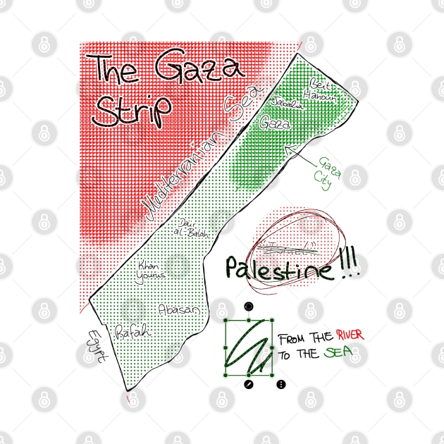 THE GAZA STRIP by AizaBreathe