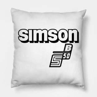 Simson S50 B logo Pillow