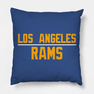 Los Angeles Rams Small Logo Pillow