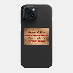 The Secret of Life Phone Case