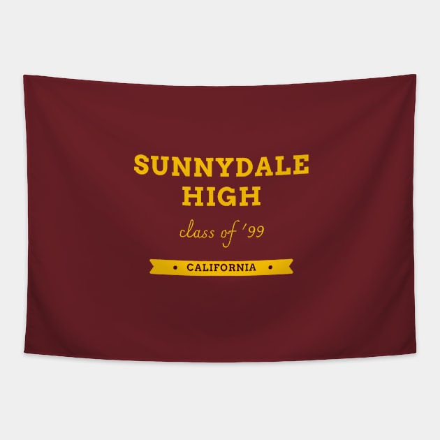 Sunnydale High Class of 1999 BTVS Tapestry by likeapeach