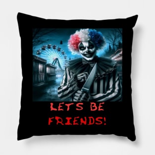 Scary clown Pillow