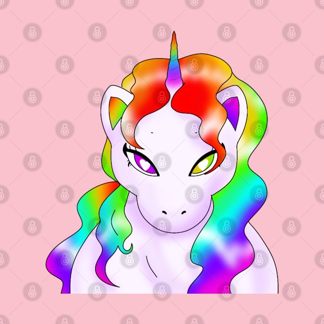 Rainbow Unicorn baby by ArielSRM