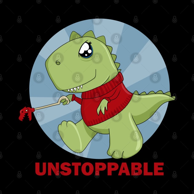 I am unstoppable T-Rex by valentinahramov