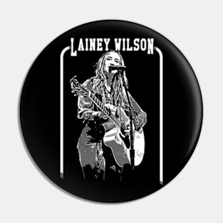 lainey wilson vintage art Pin