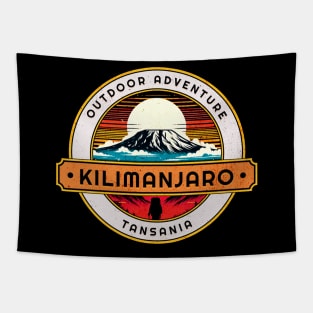 Outdoor Adventure Kilimanjaro Tansania Design Tapestry