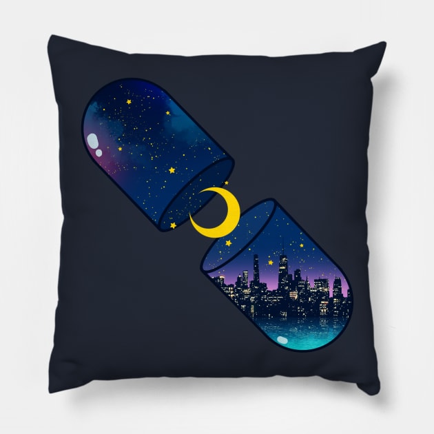 Chill Pill Pillow by seerlight