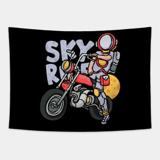 Astronaut rider Tapestry