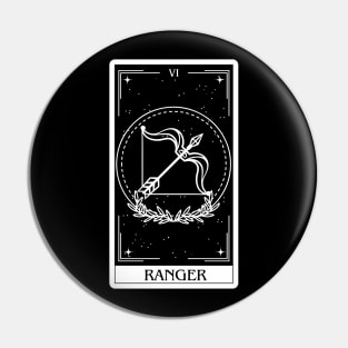 Ranger Tarot Card D&D Nat 20 Dungeons & Dragons Pin