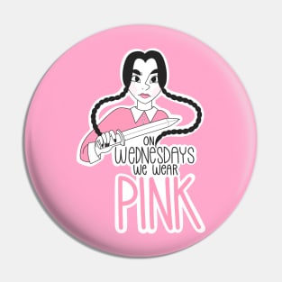 On Wednesdays We Wear Pink Pin