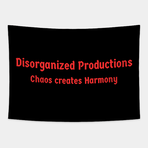 Disorganized Productions Tapestry by Disorganized Shop