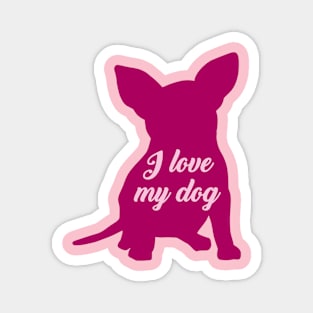 I love my Dog Magnet