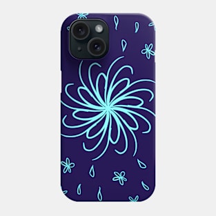 Hand Drawn Flower Phone Case