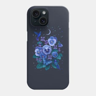 February Flower - Violet Phone Case