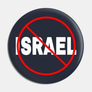 🚫Israel - White - Back Pin