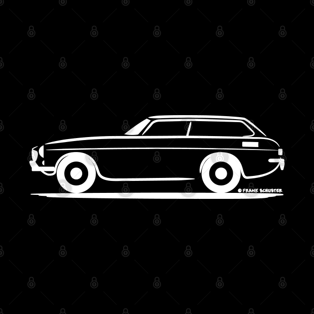 Volvo P1800ES Sports Estate  White by PauHanaDesign