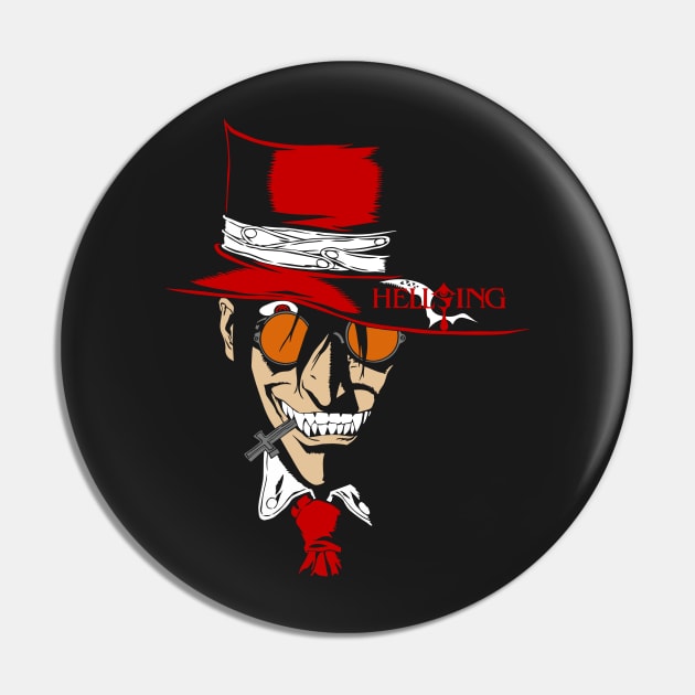 Vampire Man of Hellsing Anime (Alucard) Pin by malaqueen